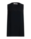 19.70 Nineteen Seventy Woman Top Black Size M Lyocell, Cotton