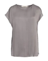 19.70 Nineteen Seventy Woman Top Grey Size 6 Viscose