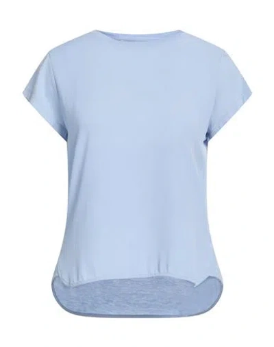 19.70 Nineteen Seventy Woman Top Light Blue Size S Lyocell, Cotton, Acetate, Silk