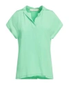 19.70 Nineteen Seventy Woman Top Light Green Size M Tencel Lyocell, Cotton