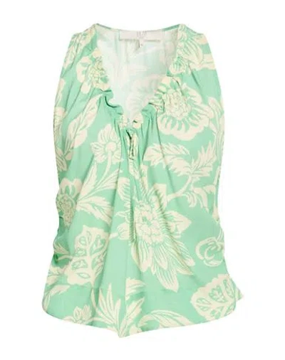 19.70 Nineteen Seventy Woman Top Light Green Size M Viscose