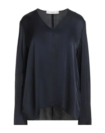 19.70 Nineteen Seventy Woman Top Midnight Blue Size 10 Viscose