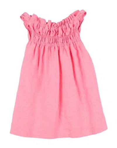 19.70 Nineteen Seventy Woman Top Pink Size 2 Linen