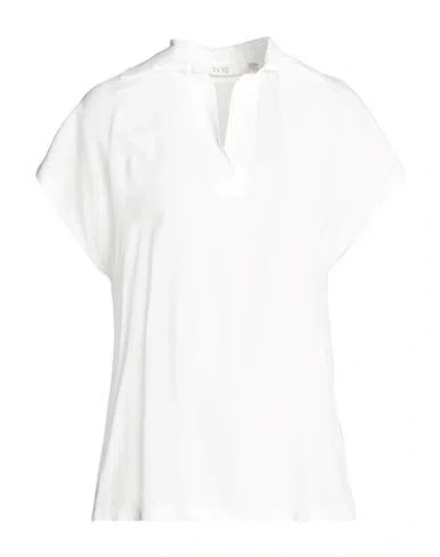19.70 Nineteen Seventy Woman Top White Size M Tencel Lyocell, Cotton