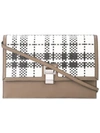 PROENZA SCHOULER LUNCH BAG-PLAID WOVEN