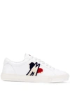 MONCLER MONCLER NEW MONACO SNEAKERS - 白色