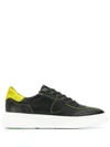 Philippe Model 'balu Temple' Sneakers In Black