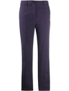 ASPESI ASPESI STRAIGHT LEG TROUSERS - LILA