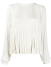 CHLOÉ PLEATED KNITTED TOP