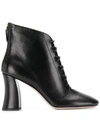 MIU MIU LACE-UP ANKLE BOOTS