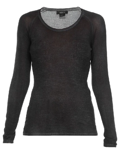 Avant Toi Fitted Sweater In Nnero