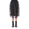 MONCLER GENIUS MONCLER X SIMONE ROCHA DAISY EMBROIDERED LACE CIRCLE SKIRT