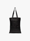 RICK OWENS RICK OWENS BLACK LEATHER TOTE BAG,RA19F0430LPC14074598