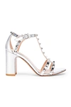 VALENTINO GARAVANI ROCKSTUD STRAP HEELS,VENT-WZ411