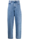 ISABEL MARANT ÉTOILE HIGH WAISTED LOOSE FIT JEANS