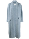 Isabel Marant Étoile Isabel Marant Etoile Blue Boucle Faby Coat In Blue