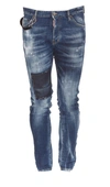 DSQUARED2 DSQUARED2 DISTRESSED FADED SKINNY JEANS