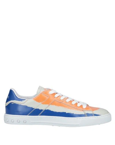 Tod's Sneakers In Orange