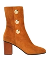 Chloé Ankle Boot In Tan