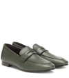 BOUGEOTTE FLANEUR LEATHER LOAFERS,P00405785