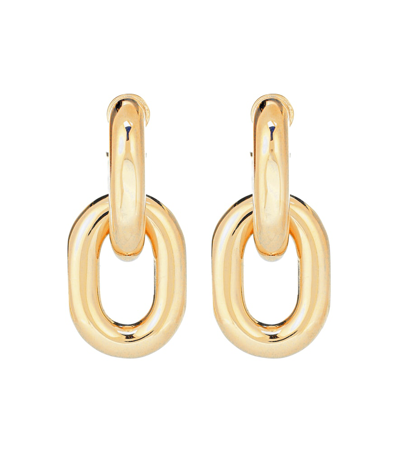 Rabanne Chain Hoop Earrings In Oro
