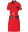 GUCCI WOOL AND SILK DRESS,P00399699