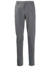 DONDUP SLIM-FIT TAILORED TROUSERS