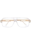 Cazal Oversized Glasses In Metallic