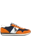 POLO RALPH LAUREN LOGO PANELLED trainers