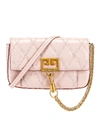 GIVENCHY GIVENCHY MINI POCKET CHAIN BAG IN PINK,GIVE-WY636