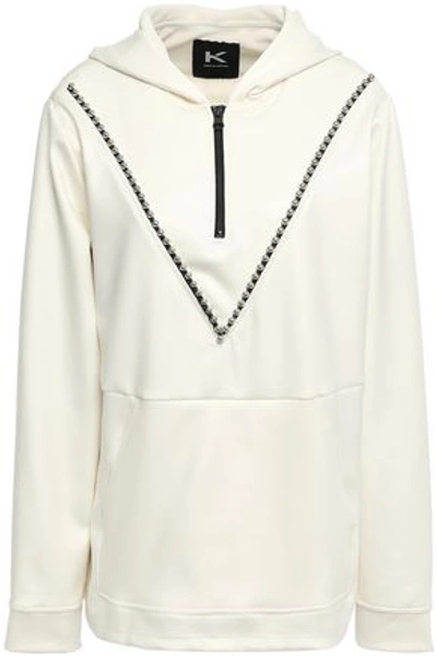 Koral Pass Studded Scuba Hoodie In Ivory