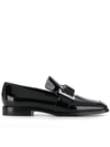 Sergio Rossi Flat Moccasin-25 In Nero