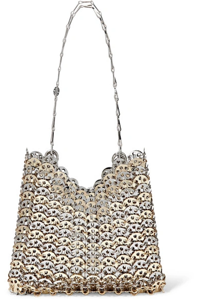Paco Rabanne 1969 Chainmail Shoulder Bag In Silver