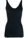 VINCE BASIC RIBBED VEST