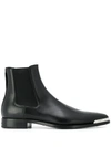 GIVENCHY LOGO PLAQUE ANKLE BOOTS
