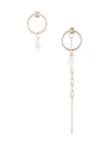 JUSTINE CLENQUET JUSTINE CLENQUET COURTNEY EARRINGS - 银色