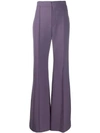 CHLOÉ WIDE-LEG FLARED TROUSERS