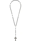 DSQUARED2 CROSS PENDANT NECKLACE