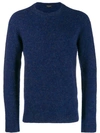 ROBERTO COLLINA KNITTED CREW NECK JUMPER