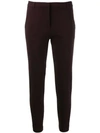 PINKO SLIM-FIT CROPPED TROUSERS