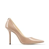 Jimmy Choo Love 100 Pumps In Ballet Pink