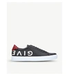 GIVENCHY KNOT LOGO LEATHER TRAINERS