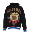 DOLCE & GABBANA DOLCE & GABBANA GRAPHIC PRINT CONTRAST CUFF HOODIE