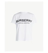 BURBERRY LOGO-PRINT FITTED COTTON T-SHIRT,189-72019980-8008894