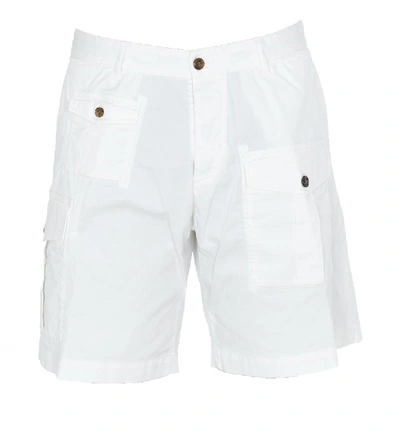 Dsquared2 Cargo Shorts In White
