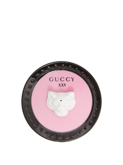 Gucci Cat Porcelain Incense Holder In Pink,black