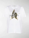 Golden Goose Faded Star Print T-shirt In White