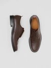 BURBERRY Brogue Detail Leather Derby Shoes