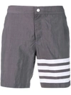 THOM BROWNE 4-BAR SOLID TECH SWIM SHORT