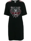 KENZO TIGER EMBROIDERED T-SHIRT DRESS